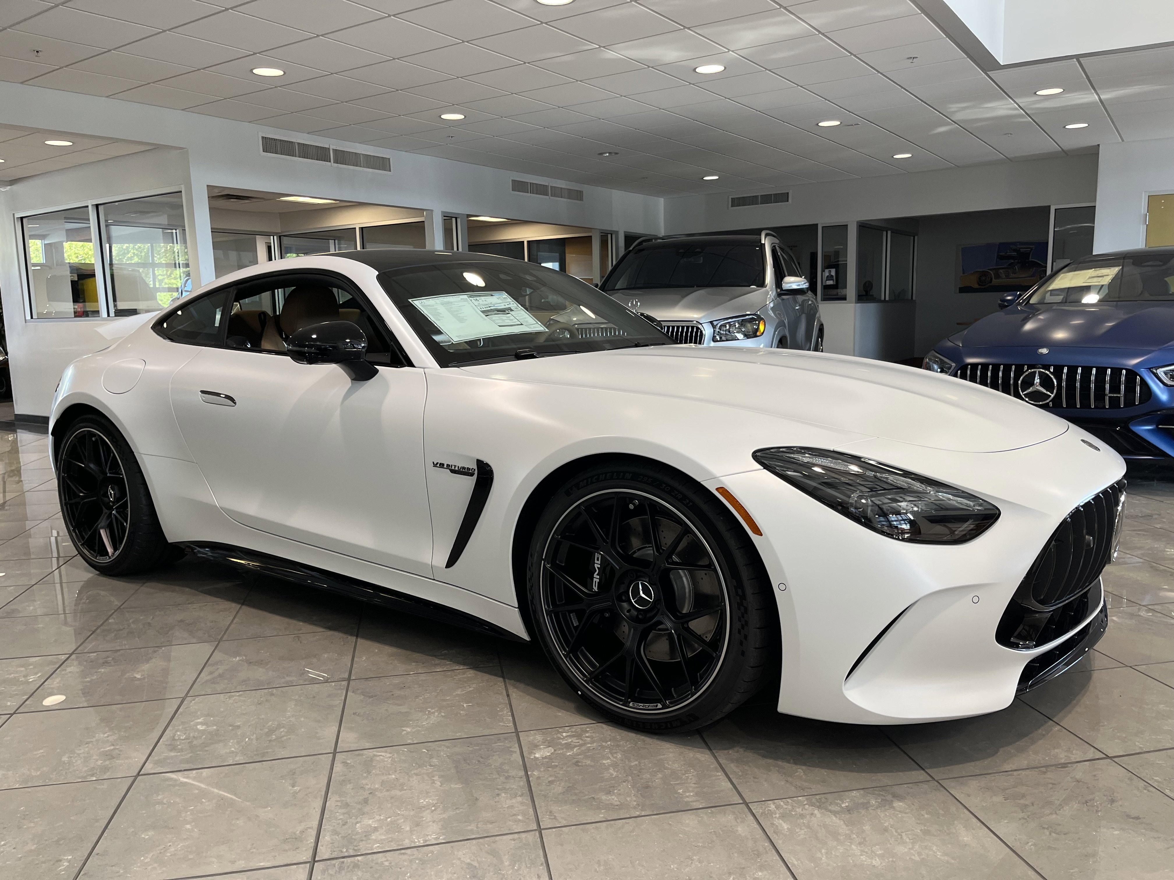 New 2026 MANUFAKTUR Moonlight White Magno Mercedes-Benz AMG® GT 55 image 7