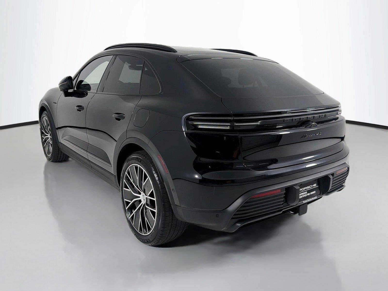 Used 2025 Jet Black Metallic Porsche Electric 4S image 3