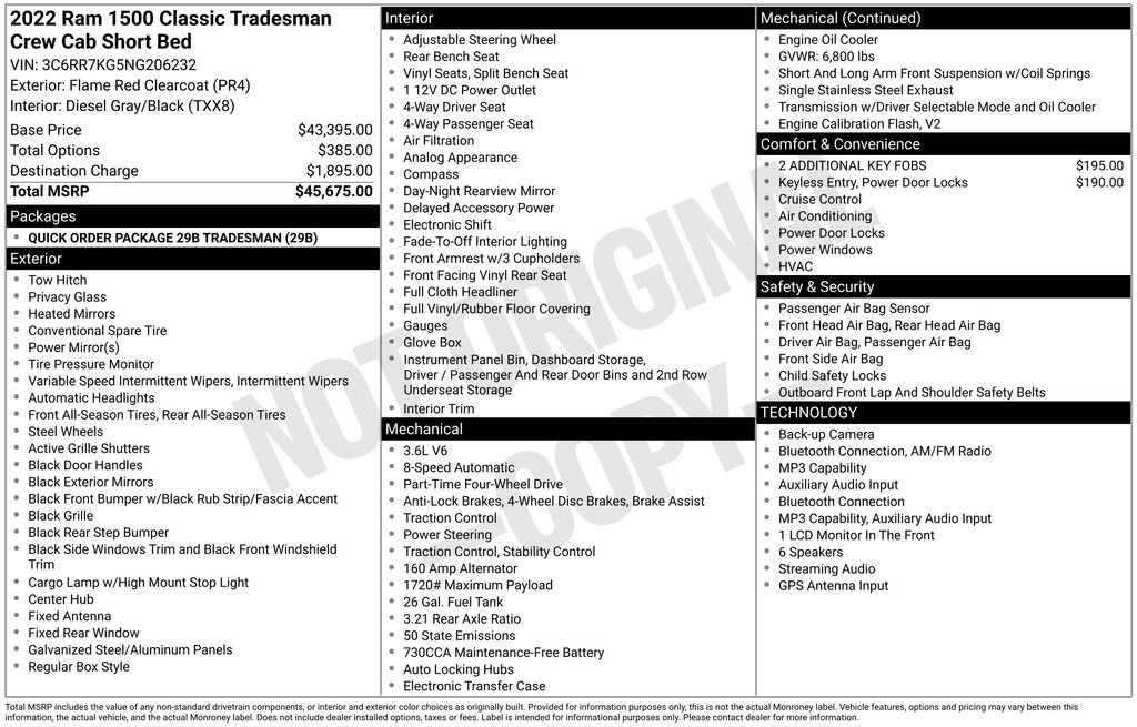 Used 2022 Red Ram Tradesman image 32