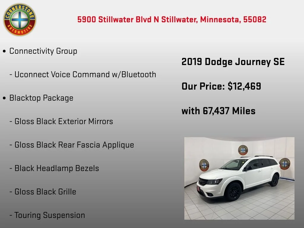 Used 2019 White Dodge SE image 5
