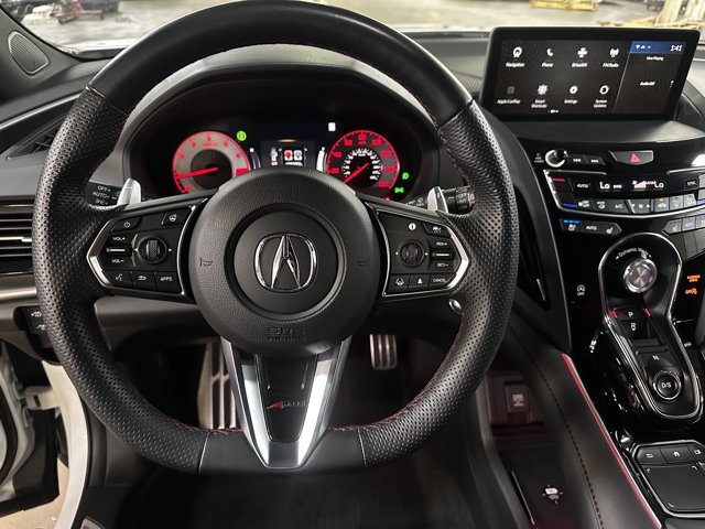 Used 2024 Platinum White Pearl Acura SH-AWD A-SPEC ADV image 8