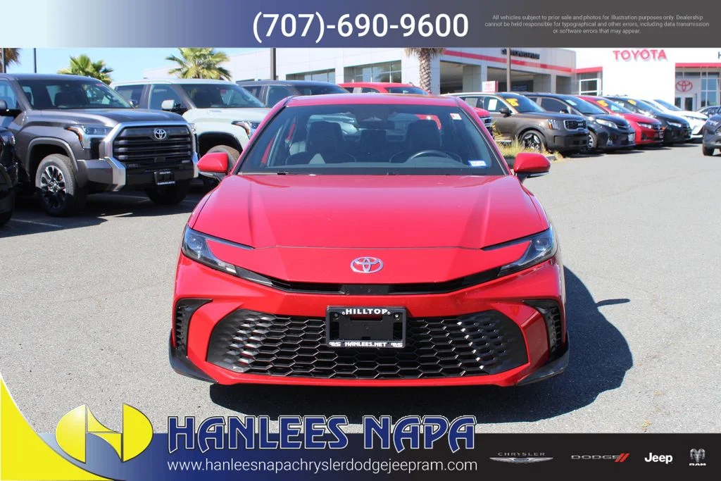 Used 2025 Red Toyota SE image 4