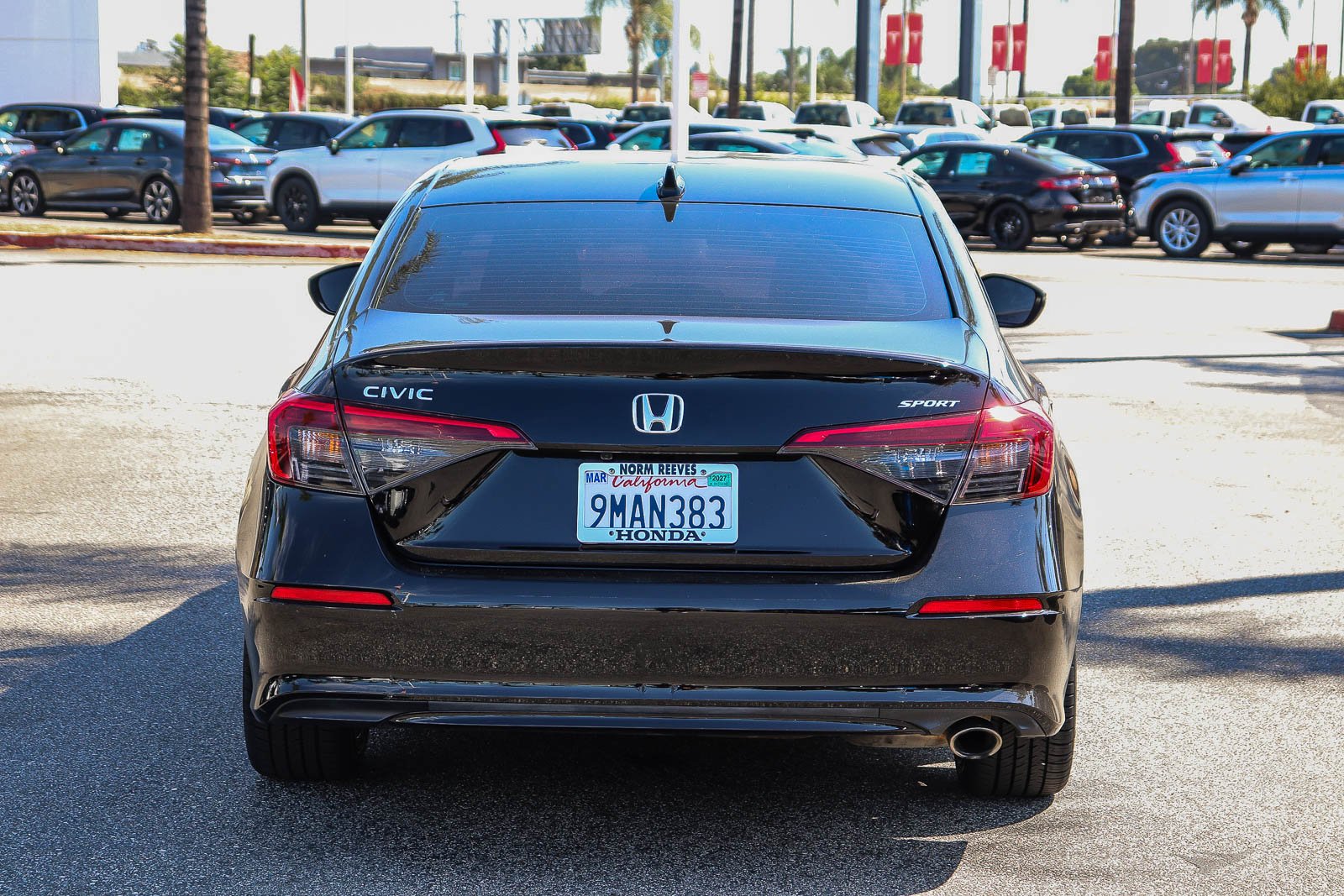 Certified Used 2024 Crystal Black Pearl Honda Sport image 12