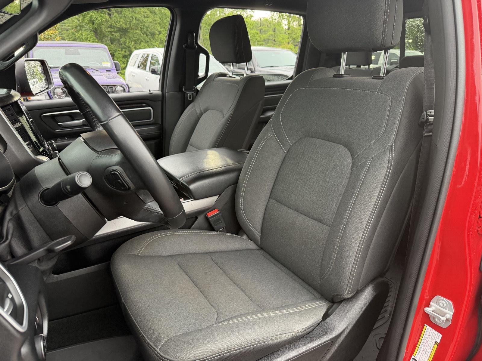 Used 2022 Flame Red Clearcoat Ram Big Horn image 17