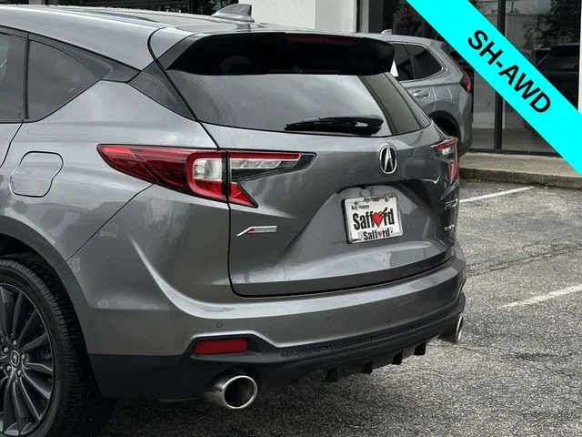 Used 2023 Majestic Black Pearl Acura A-Spec Advance Package image 11