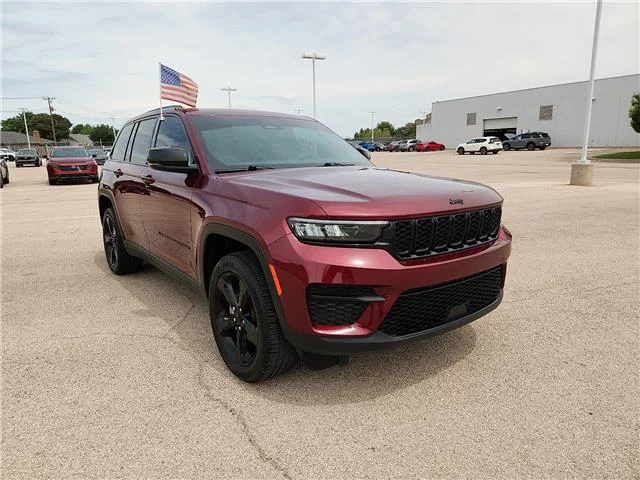Used 2024 Velvet Red Pearlcoat Jeep Altitude 4x4 image 6