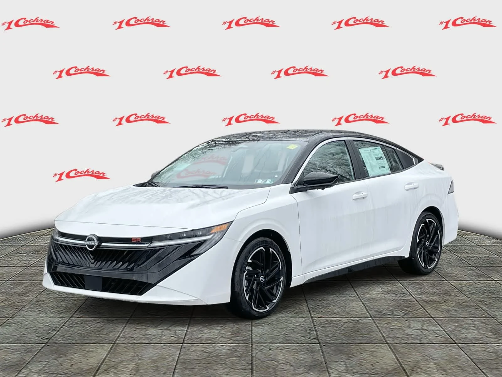 New 2026 Aspen White Tricoat/Super Black Nissan SR image 7