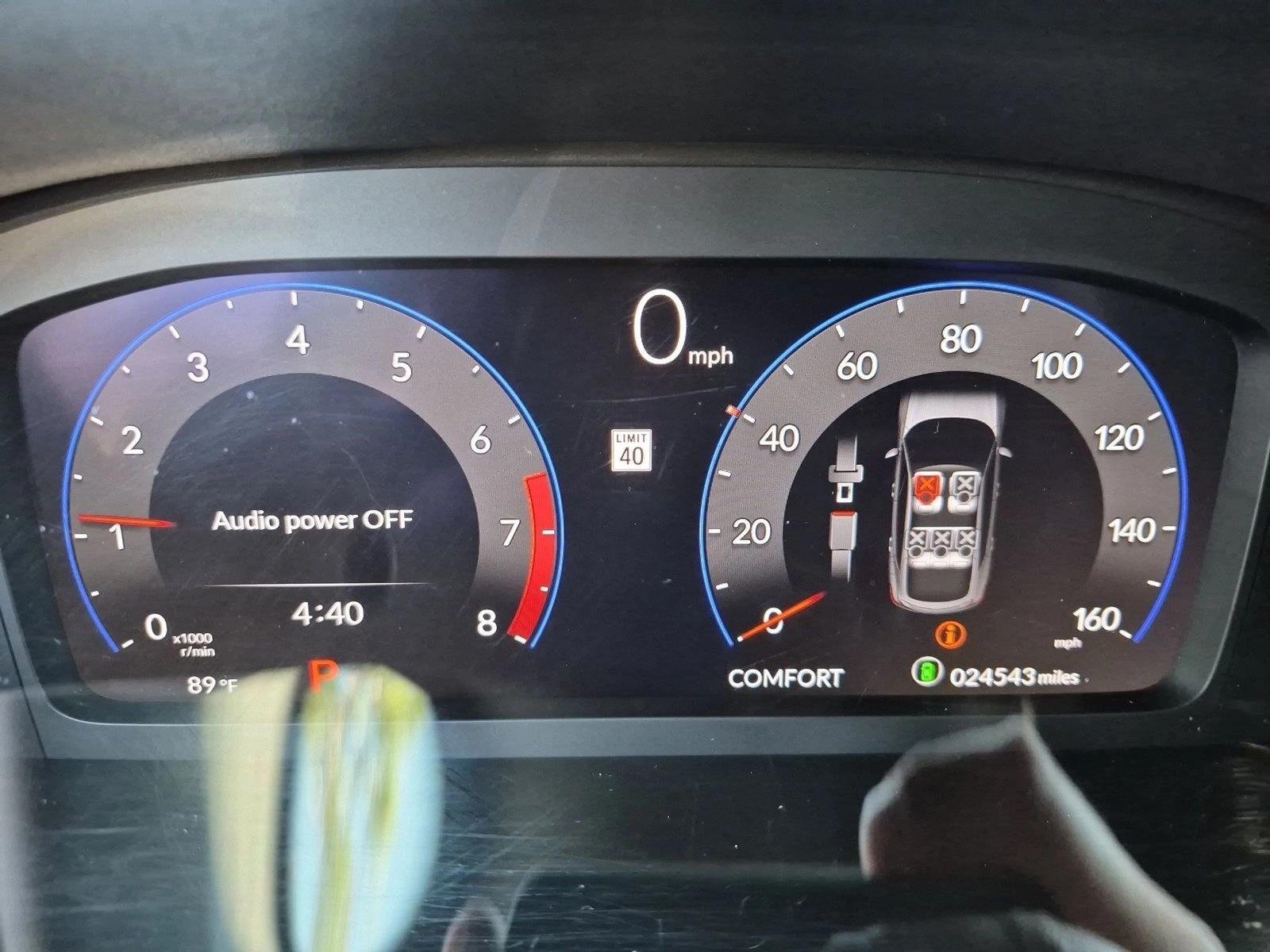 Used 2023 Liquid Carbon Metallic Acura w/A-Spec Technology Package image 11