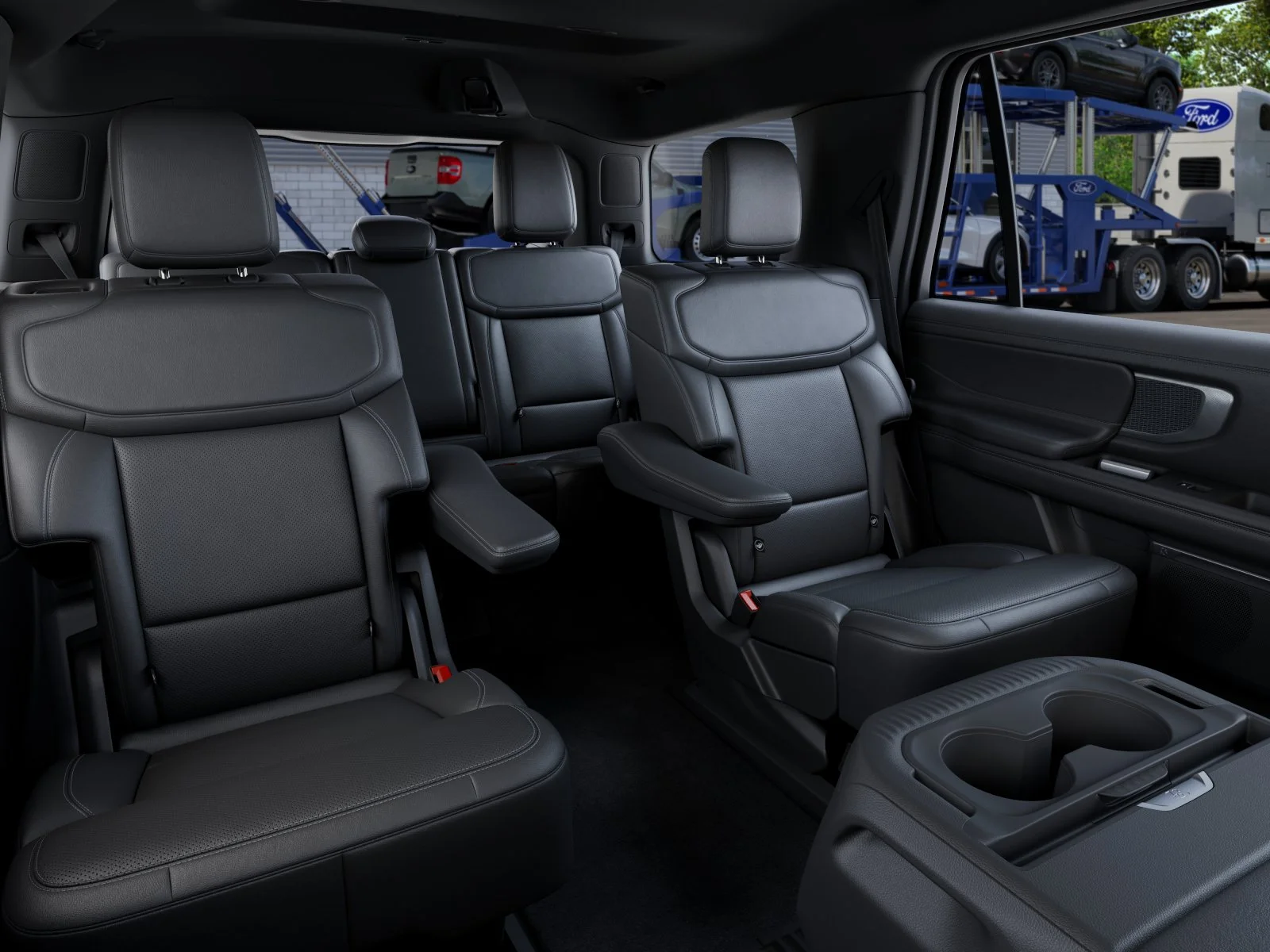New 2027 Agate Black Metallic Ford Platinum image 11