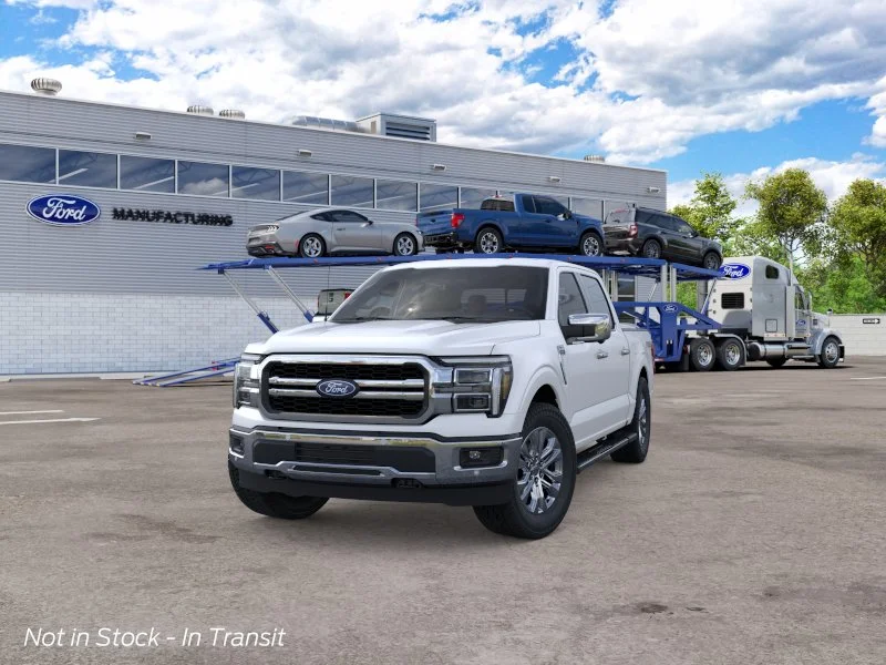 New 2026 Star White Metallic Tri-Coat Ford Lariat® image 2