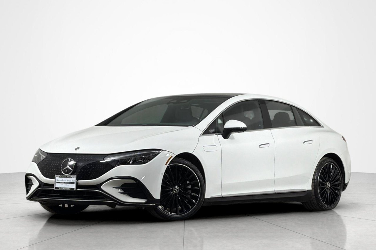 Used 2024 Polar White Mercedes-Benz EQE 350+ image 1