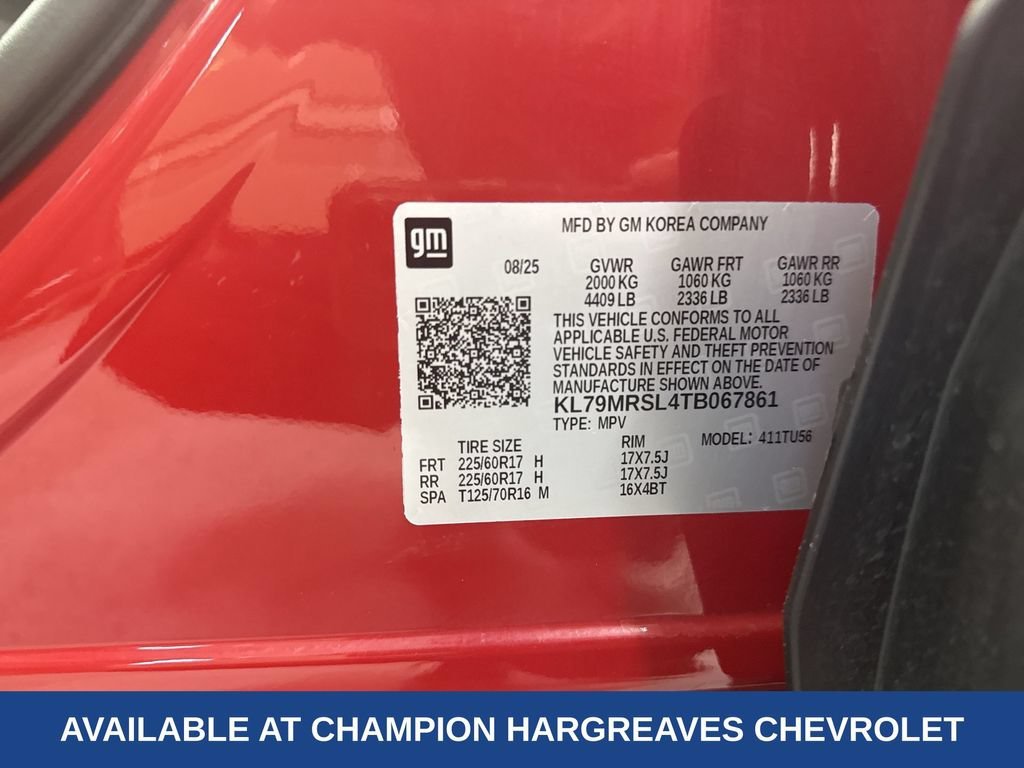 Certified Used 2026 Apex Red Chevrolet LT image 42