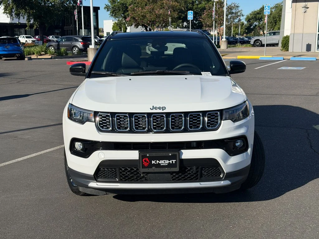 Used 2024 Bright White Clearcoat Jeep Limited image 3