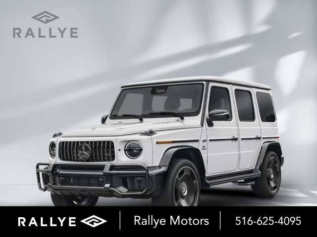 New 2025 MANUFAKTUR Moonlight White Metallic Mercedes-Benz AMG® G 63 SUV image 1