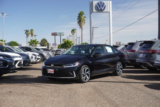 New 2026 Deep Black Pearl Volkswagen SEL image 1