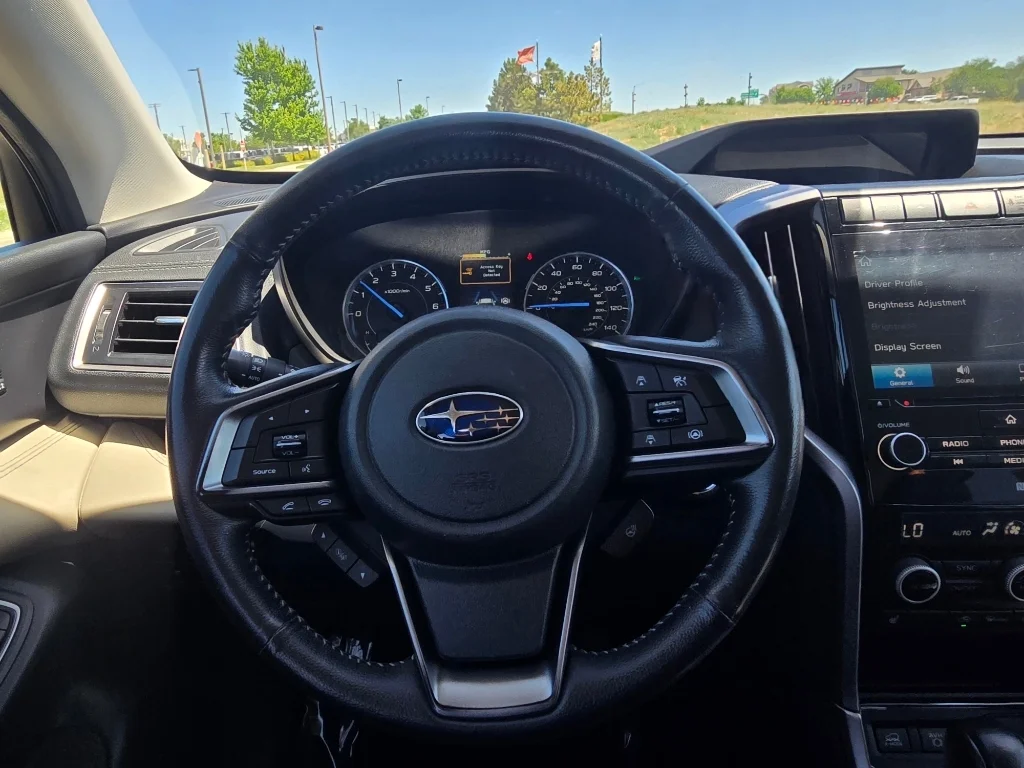 Used 2021 Magnetite Gray Metallic Subaru Limited image 11
