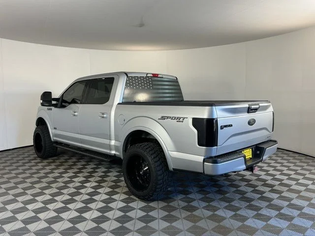 Used 2016 Ingot Silver Metallic Ford XLT image 6