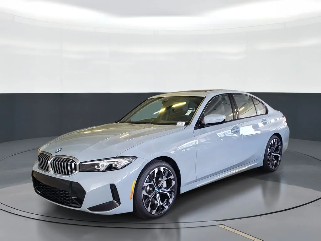 New 2026 Brooklyn Grey Metallic BMW 330i image 1