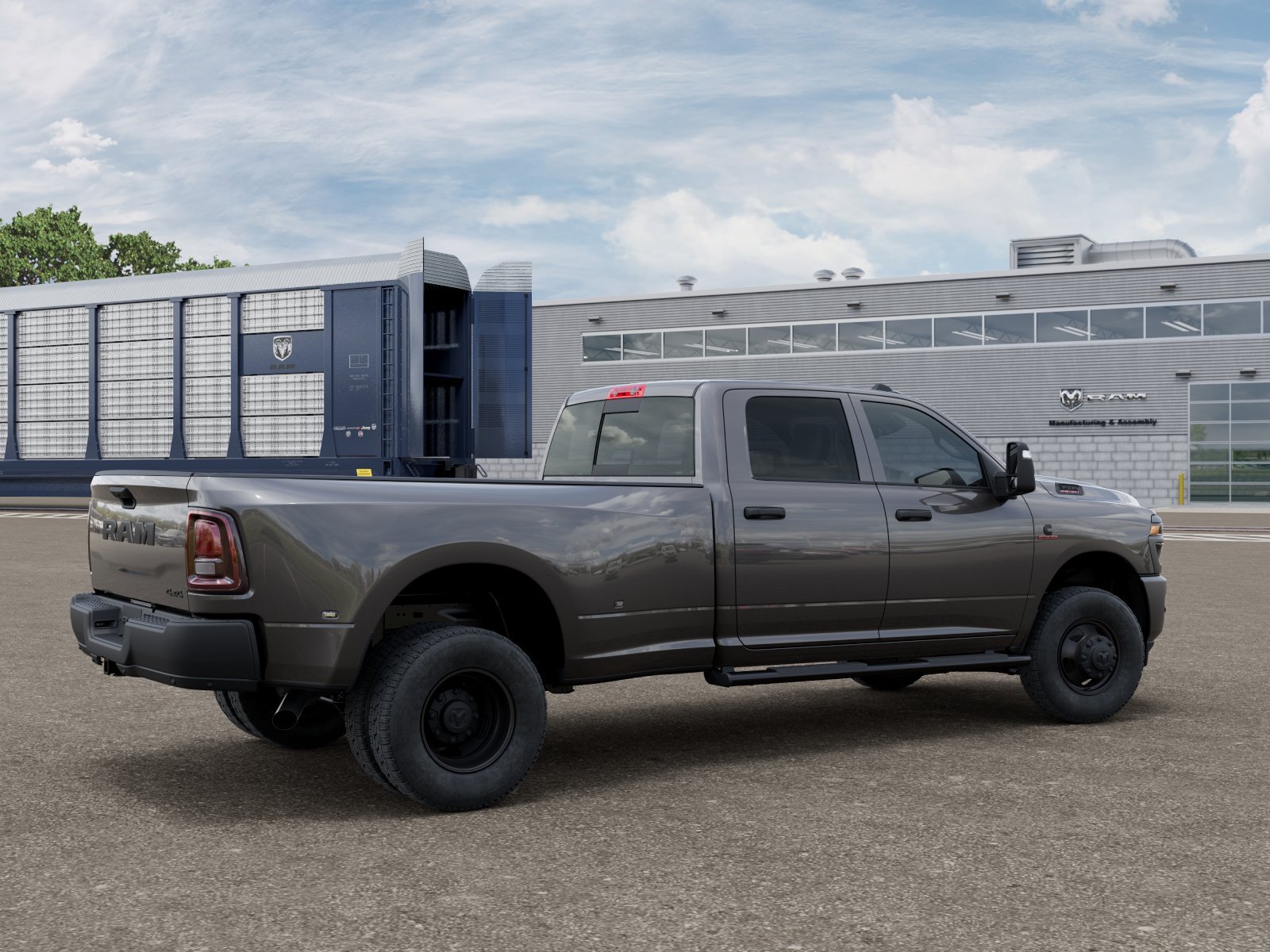 New 2027 Granite Crystal Metallic Clear-Coat Exterior Paint RAM Tradesman image 2