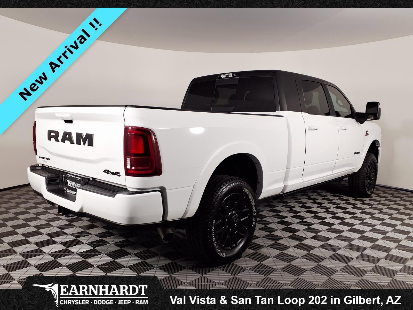 Used 2025 Bright White Clearcoat Ram Limited image 4