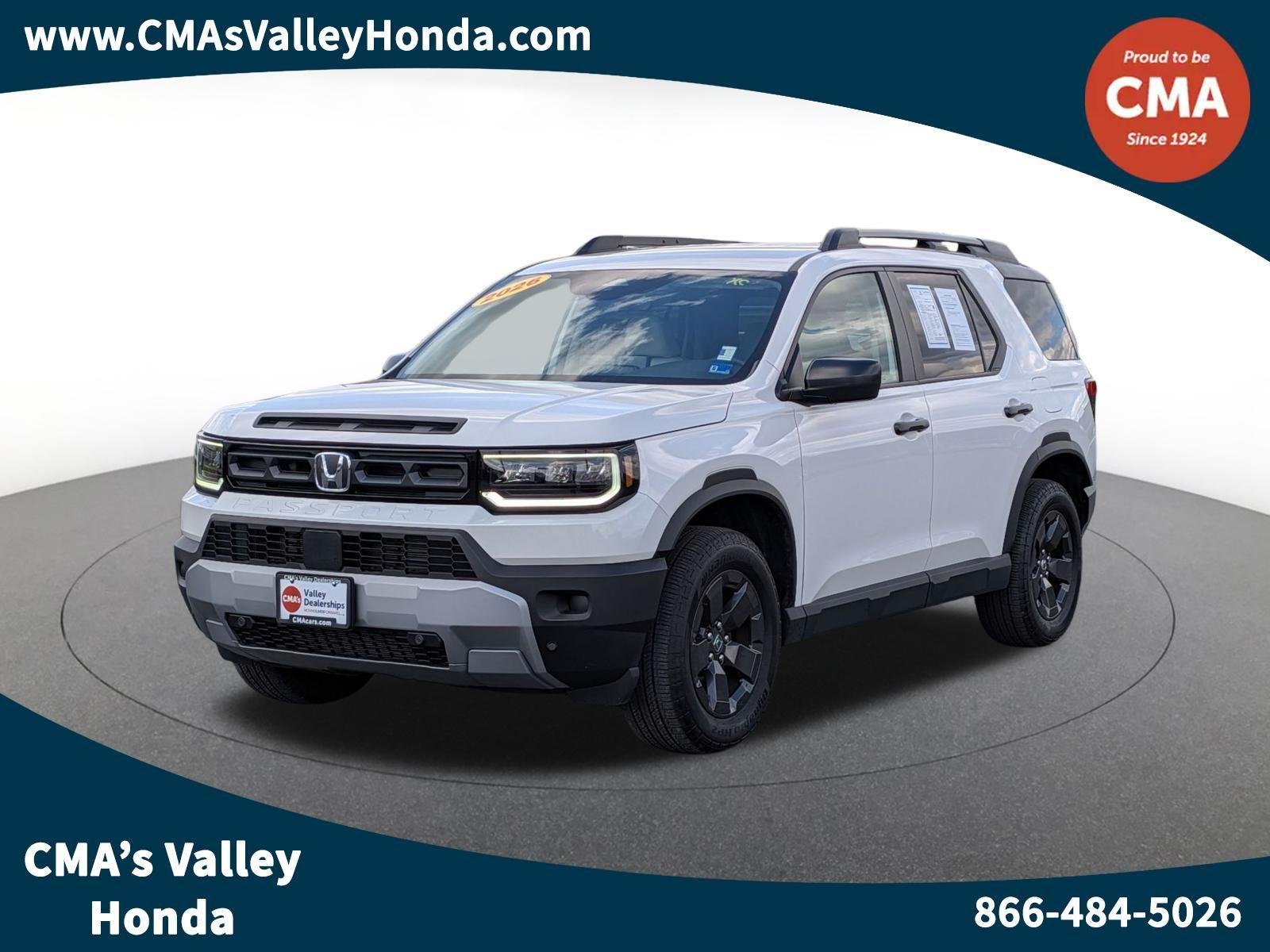 Used 2026 Platinum White Pearl Honda RTL image 1