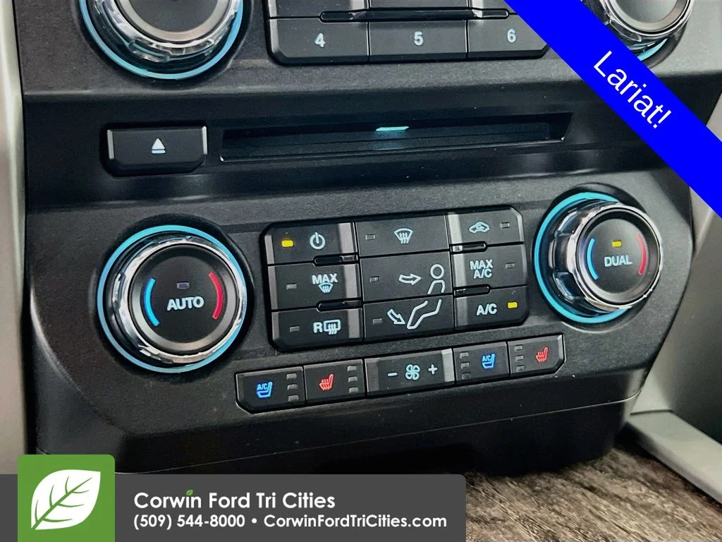 Used 2017 Shadow Black Ford Lariat image 9