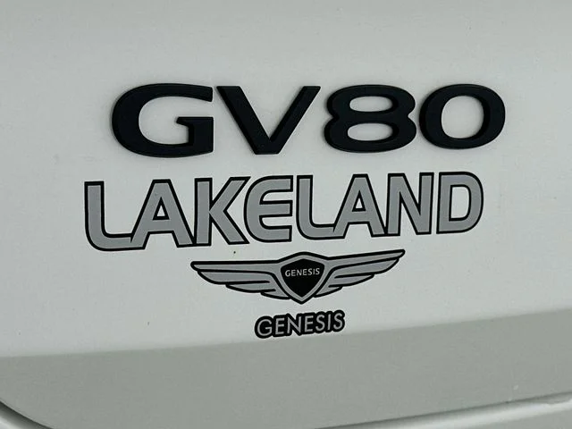 New 2026 Genesis GV80 3.5T Prestige Black