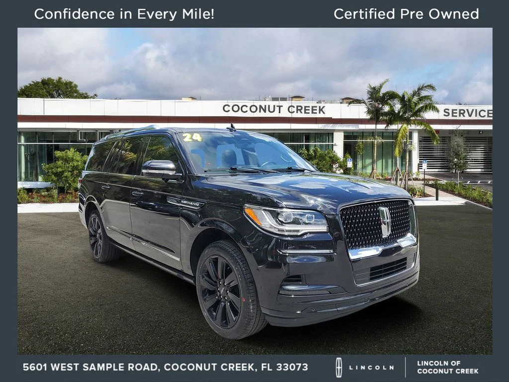 Certified Used 2024 Black Lincoln Reserve image 1