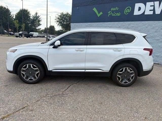 Used 2021 Quartz White Hyundai Limited image 2