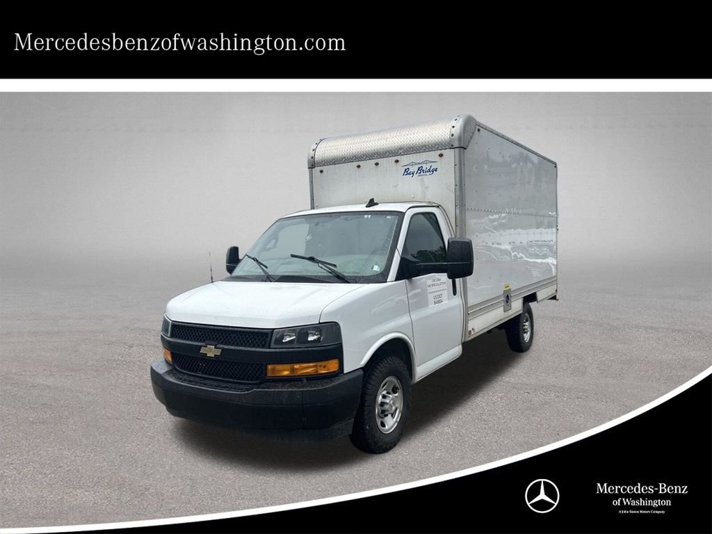 Used 2022 White Chevrolet Work Van image 1