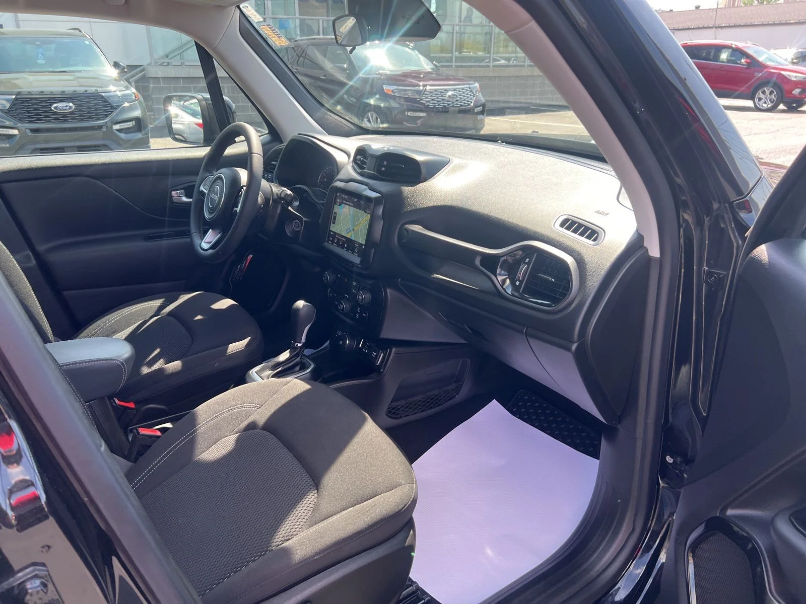 Used 2023 Black Clearcoat Jeep Altitude image 48