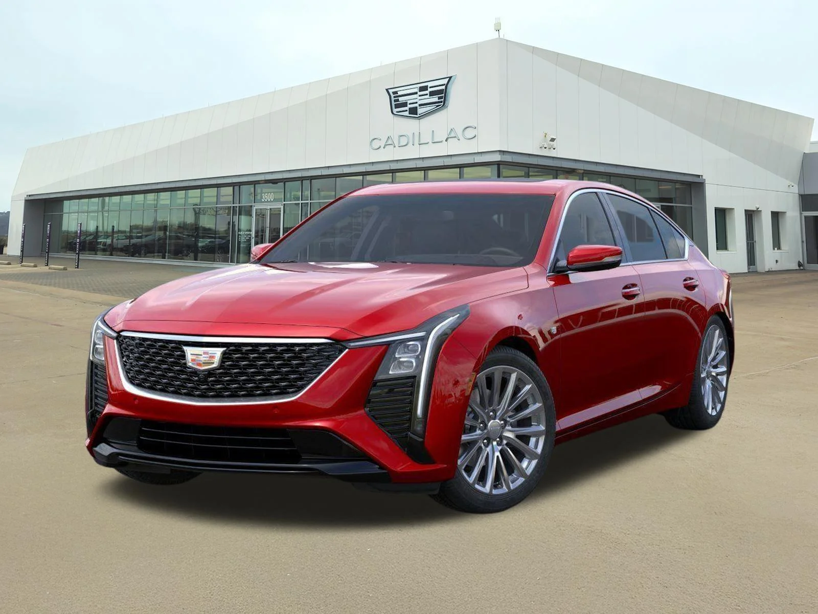 New 2026 Radiant Red Tintcoat Cadillac Premium Luxury image 6