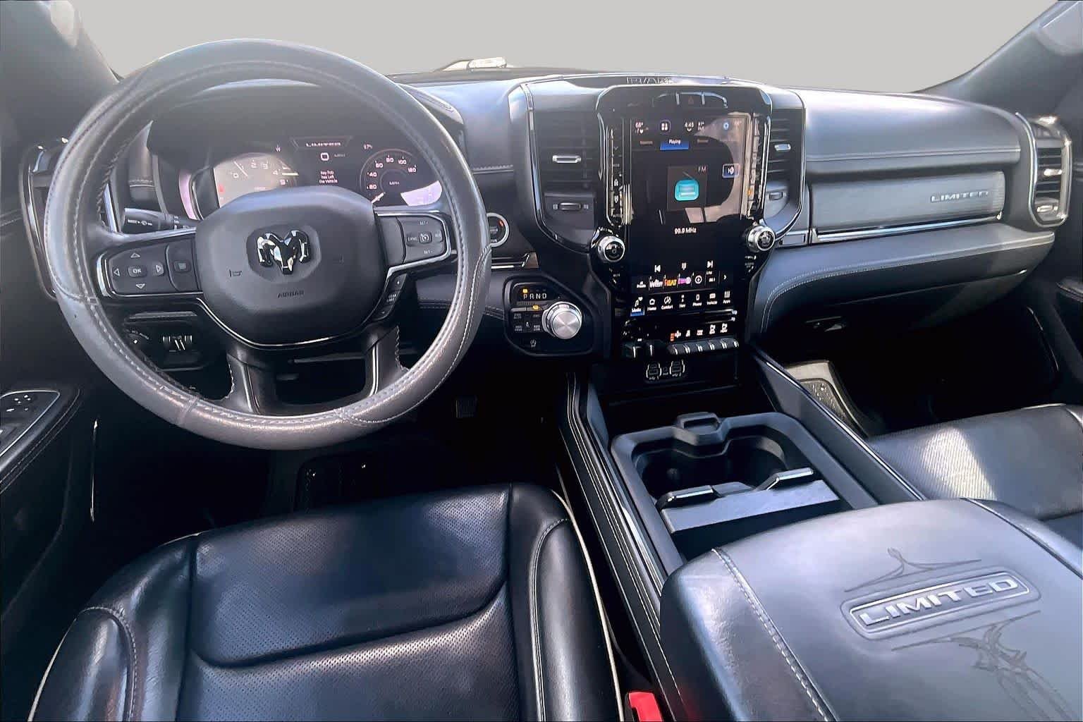 Used 2023 Granite Crystal Metallic Clearcoat Ram Limited image 16