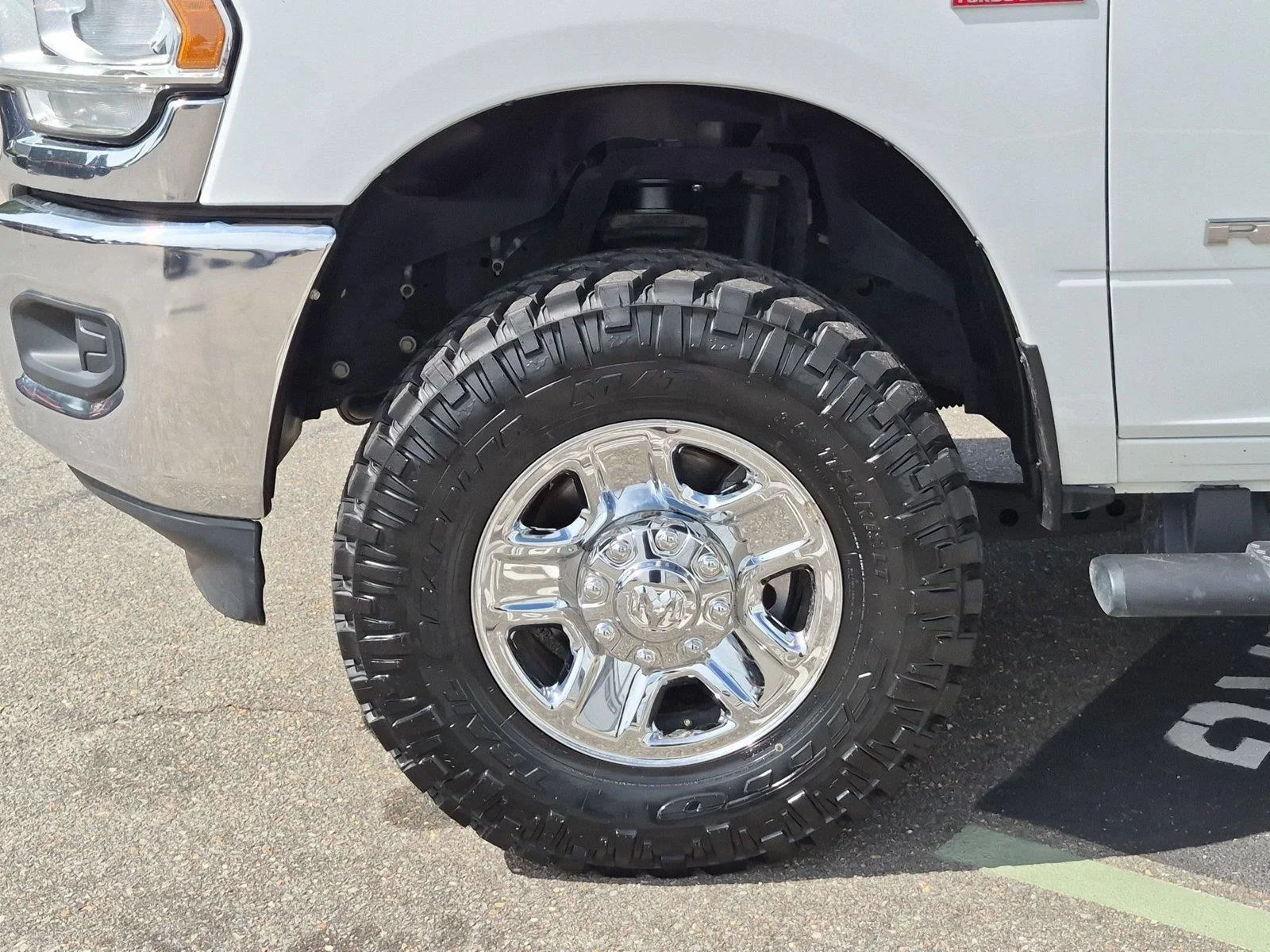 Used 2022 Bright White Clearcoat Ram Big Horn image 10