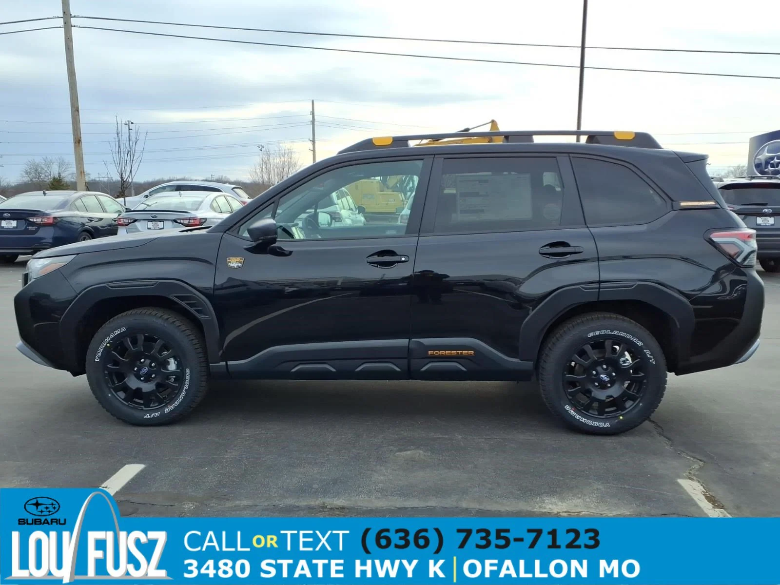 Used 2026 Crystal Black Silica Subaru Wilderness image 4
