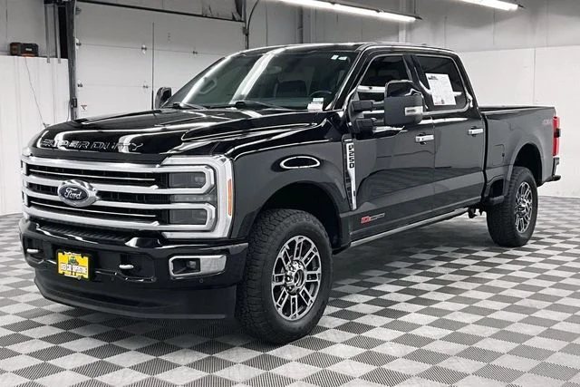 Used 2023 Agate Black Metallic Ford Limited image 11