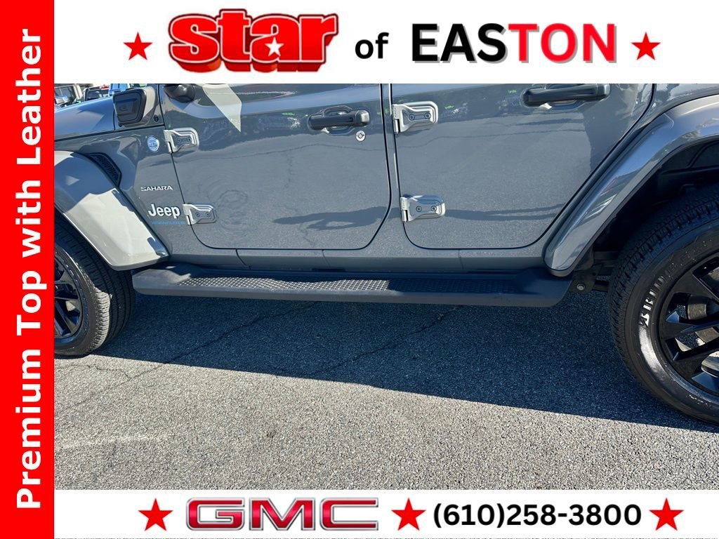 Used 2023 Gray Jeep Sahara 4x4 image 40