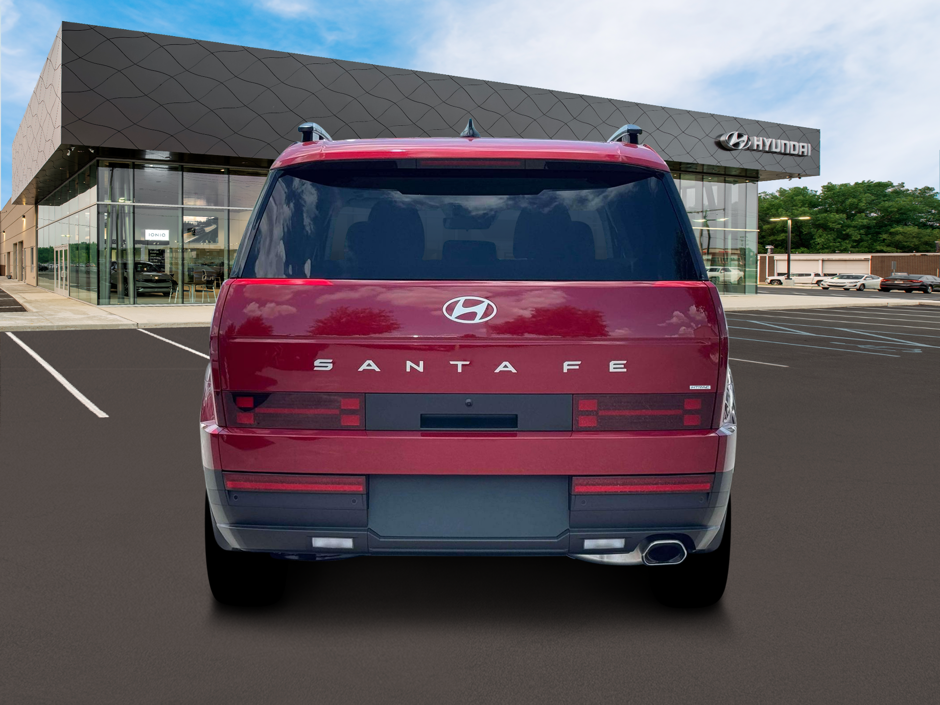 New 2026 Red Hyundai SEL image 6