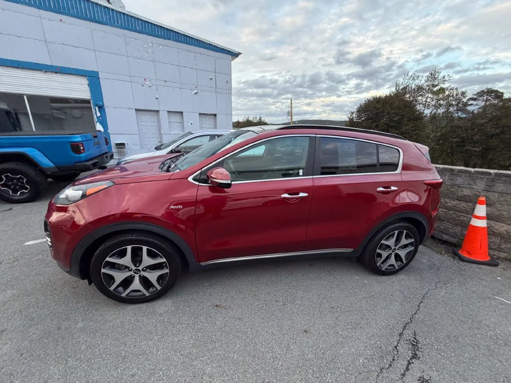Used 2019 Kia Sportage SX with VIN KNDPRCA66K7513725 for sale in Forest City, PA