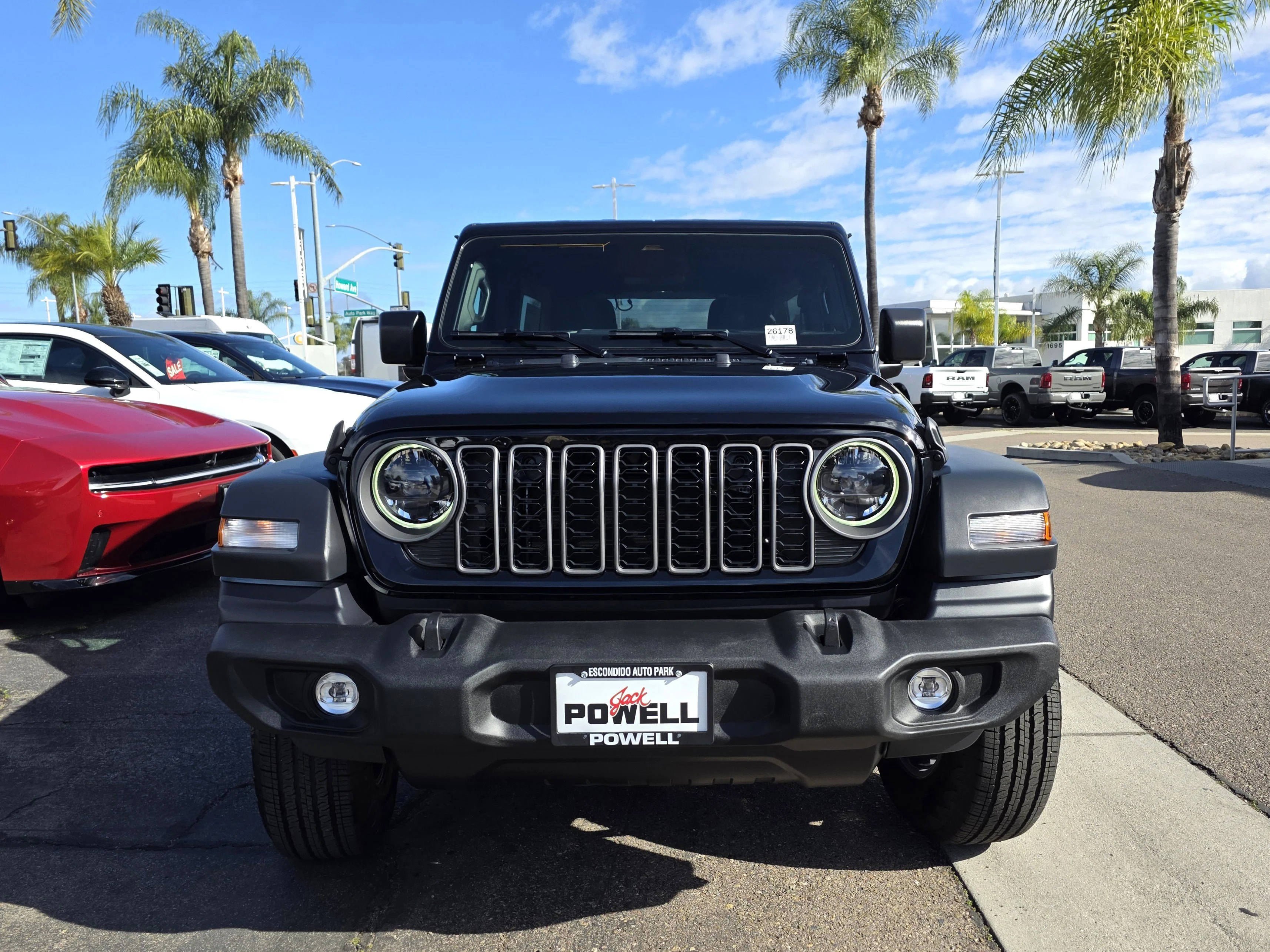 New 2026 Black Clearcoat Jeep Sport S image 7