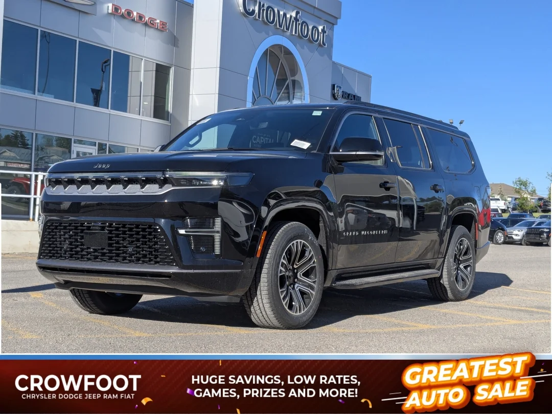 New 2026 Black Jeep 85th Anniversary - - 4x4 - McIntosh Audio - Quilted Leather - Adaptive Cruise - Liftgate & More! image 1