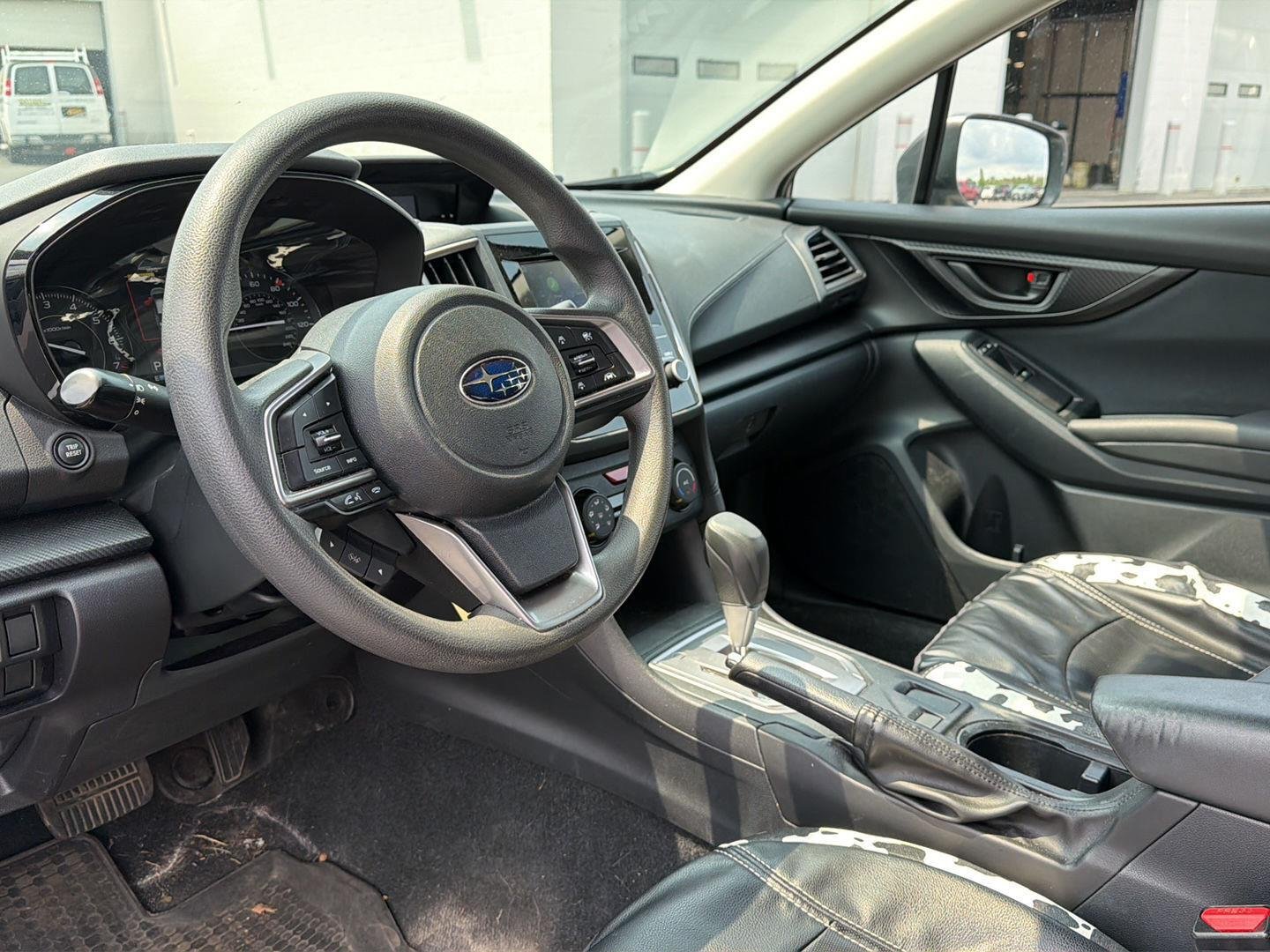 Used 2021 Crystal White Pearl Subaru Base image 5