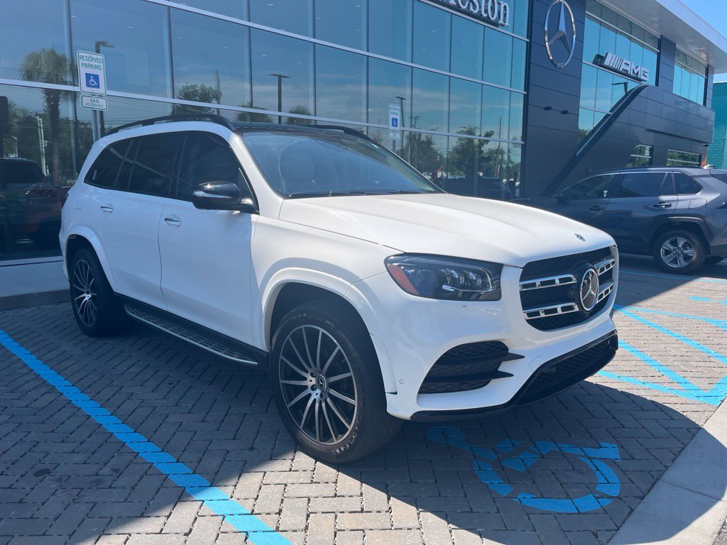 Used 2023 White Mercedes-Benz GLS 450 image 4