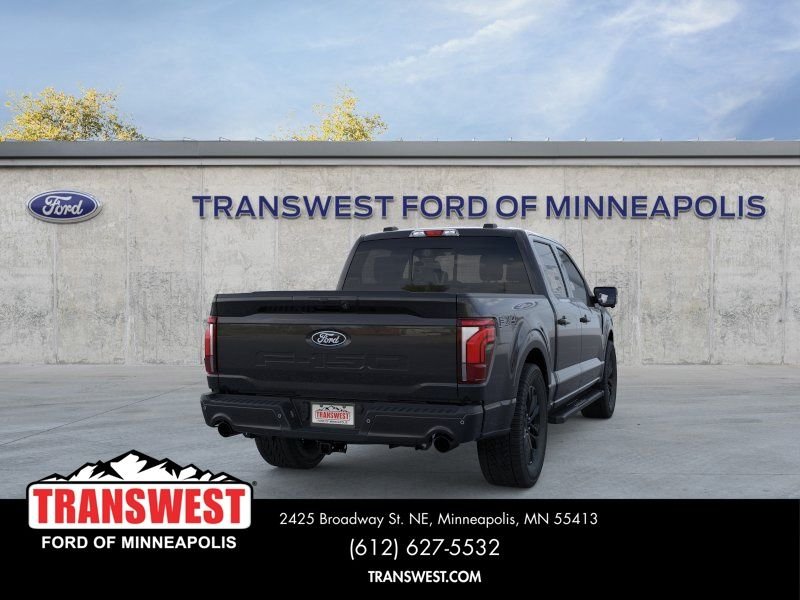 New 2026 Agate Black Metallic Ford Lariat® image 8