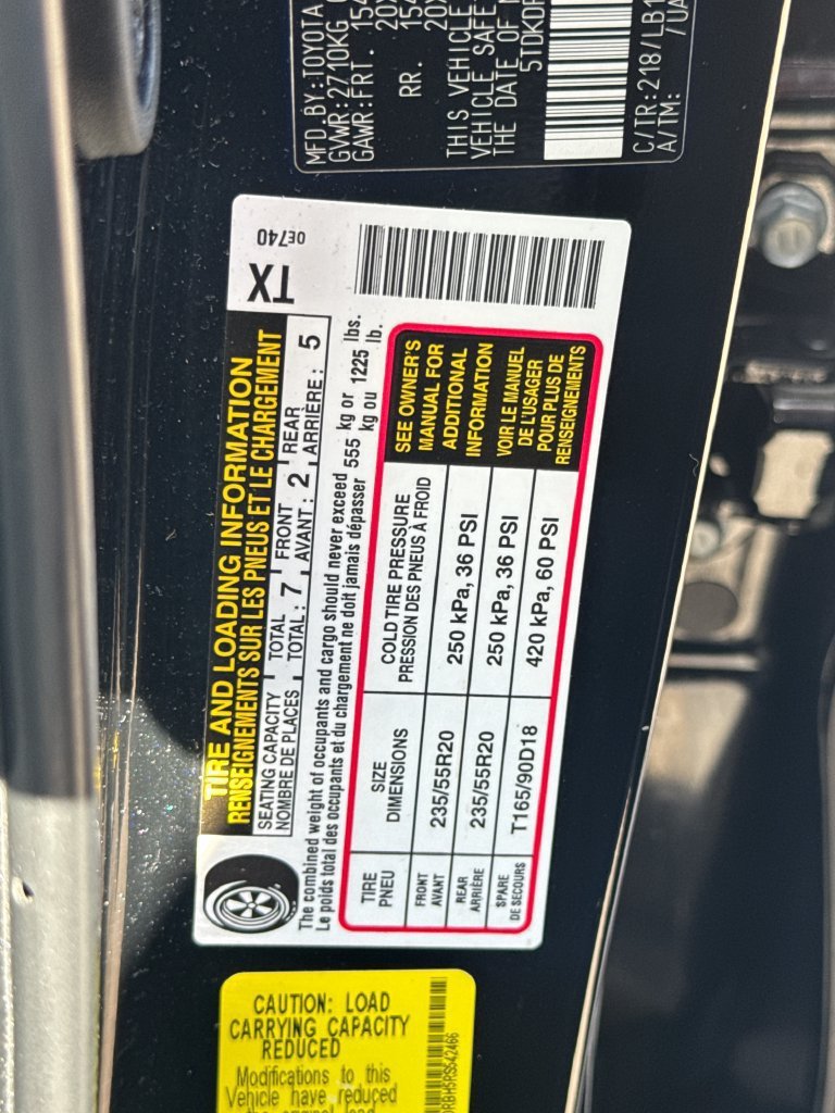 Used 2024 Black Toyota Limited image 51