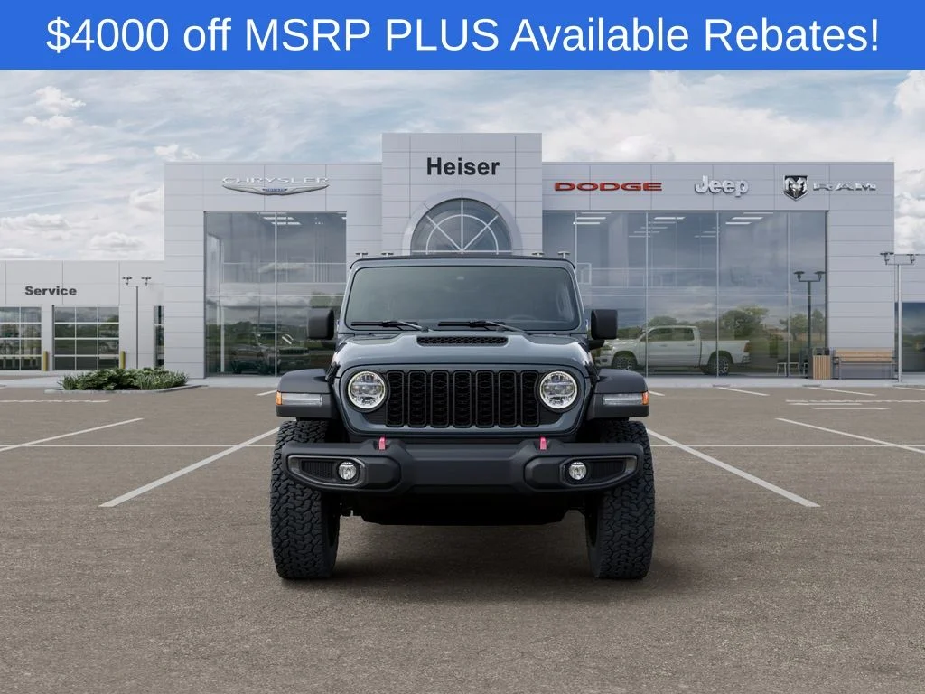New 2026 Gray Jeep Rubicon image 6