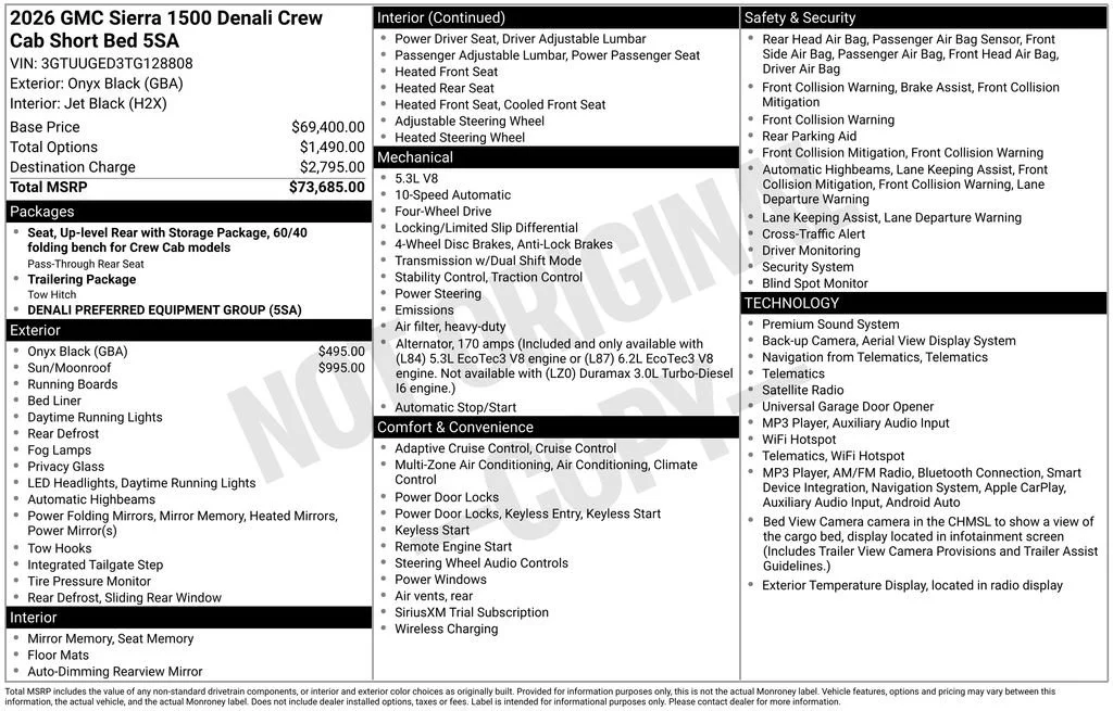 2026 GMC Sierra 1500 Denali - Photo 46