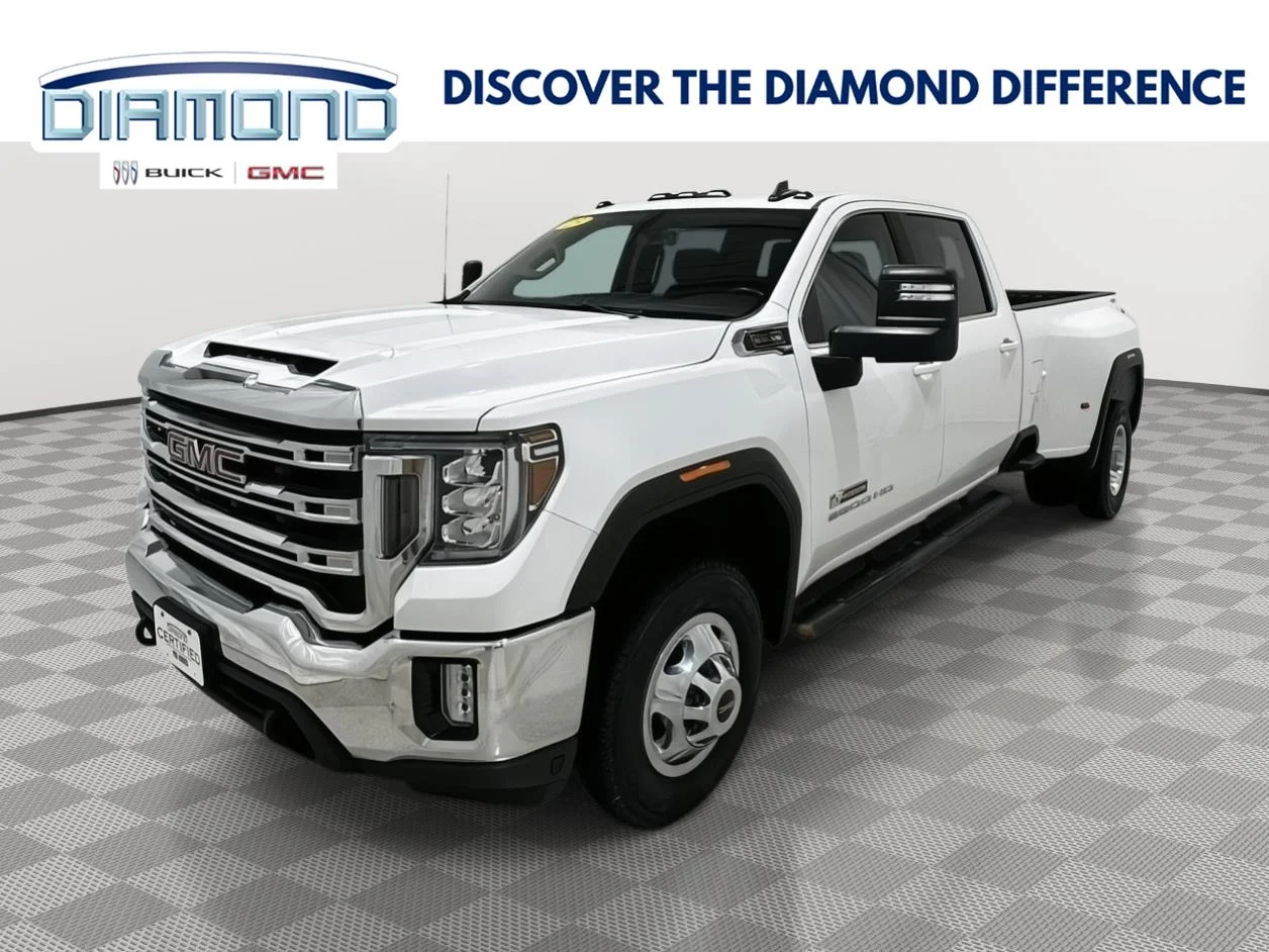 Used 2023 Summit White GMC SLE DRW image 1