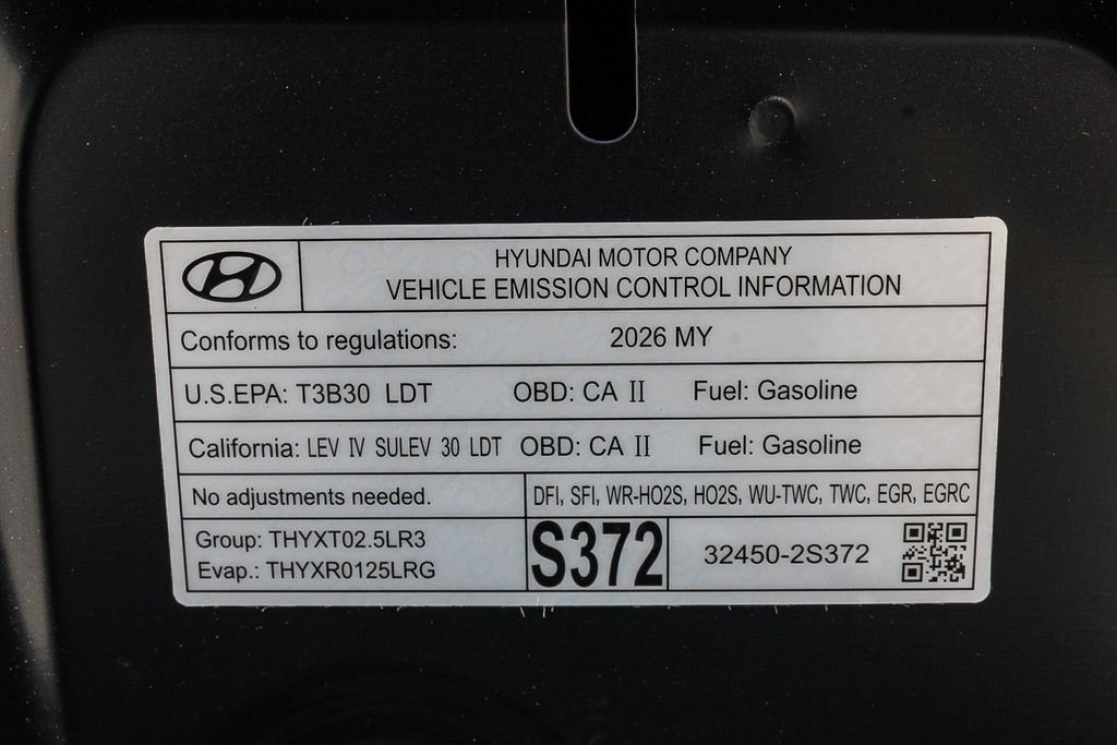 New 2026 Black Hyundai SEL image 27