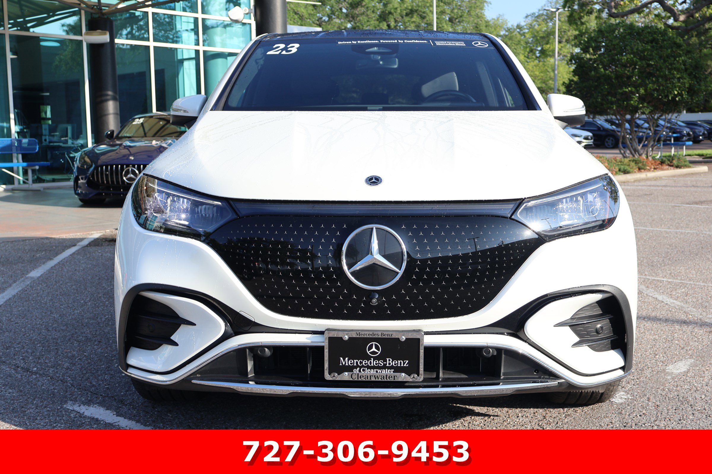 Certified Used 2023 MANUFAKTUR Diamond White Metallic Mercedes-Benz EQE 350 image 13